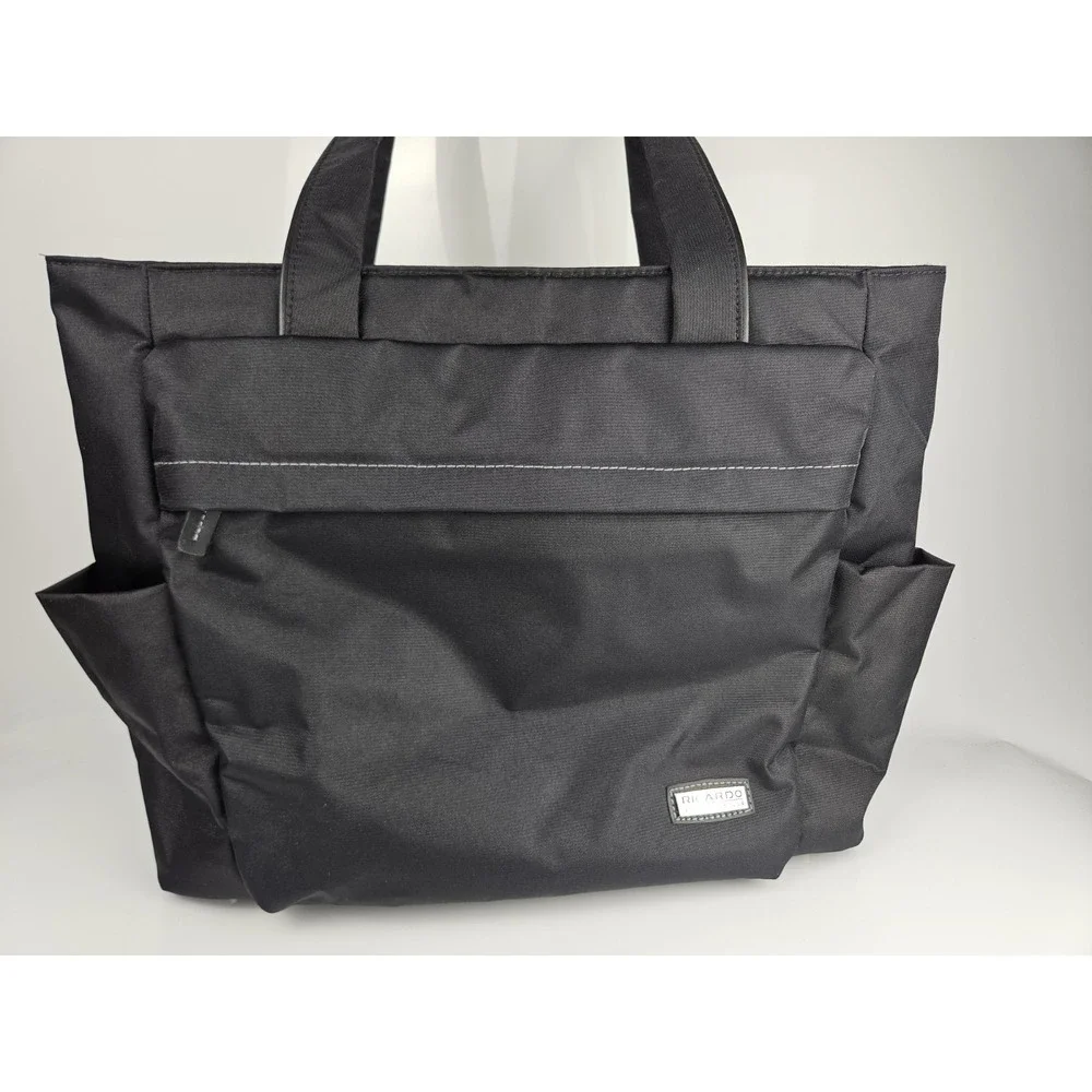 Ricardo Beverly Hills Laptop Carry On Bag Black‎ Nylon EUC